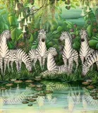 Gustavo Novoa, Zebra, Painting