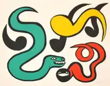 Untitled by Alexander Calder, Lithograph, sold Apr 2022