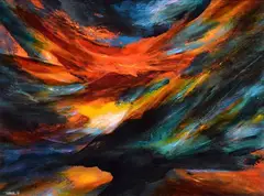 Leonardo Nierman, Untitled, Painting