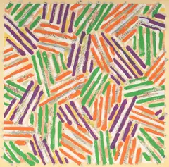 Untitled by Jasper Johns, Screenprint, sold Apr 2022