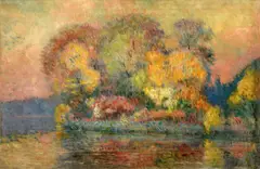 Albert Lebourg, Impressionist Landscape, Painting