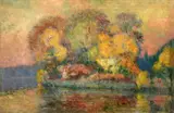 Albert Lebourg, Impressionist Landscape, Painting