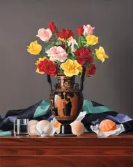 James Aponovich, Hyperrealist Still Life, Painting