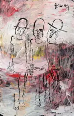 Untitled by Purvis Young, Painting, sold Jan 2022