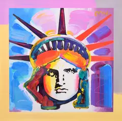 Untitled by Peter Max, Mixed Media, sold Jan 2022