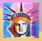 Peter Max, Untitled, Mixed Media