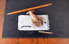 Scott Fraser, Hyperrealist Still Life, Painting