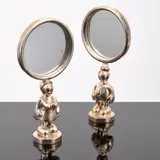 Tom Otterness, Sterling Silver Worker Mirrors