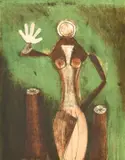 Untitled by Rufino Tamayo, Lithograph, sold Jan 2022