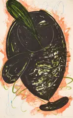 Untitled by Elizabeth Murray, Lithograph, sold Jan 2022