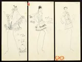 Karl Lagerfeld, Untitled, Drawings