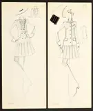 Untitled by Karl Lagerfeld, Drawings, sold Dec 2021