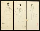 Karl Lagerfeld, Untitled, Drawings