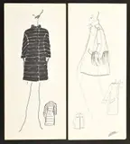 Karl Lagerfeld, Untitled, Drawings