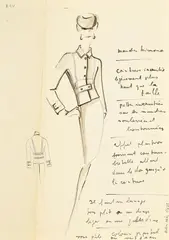 Untitled by Karl Lagerfeld, Drawing, sold Dec 2021