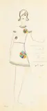 Karl Lagerfeld, Untitled, Drawing