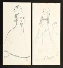 Untitled by Karl Lagerfeld, Drawings, sold Dec 2021