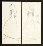 Untitled by Karl Lagerfeld, Drawings, sold Dec 2021