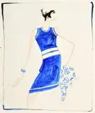 Untitled by Karl Lagerfeld, Drawing, sold Dec 2021