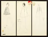 Karl Lagerfeld, Untitled, Drawings