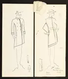 Karl Lagerfeld, Untitled, Drawings