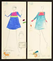 Untitled by Karl Lagerfeld, Drawings, sold Dec 2021
