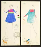 Karl Lagerfeld, Untitled, Drawings