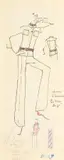 Karl Lagerfeld, Untitled, Drawing