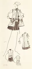 Untitled by Karl Lagerfeld, Drawing, sold Dec 2021
