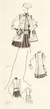 Karl Lagerfeld, Untitled, Drawing