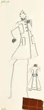 Karl Lagerfeld, Untitled, Drawing