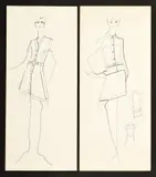 Karl Lagerfeld, Untitled, Drawings