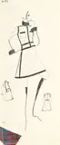 Karl Lagerfeld, Untitled, Drawing