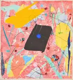 Sam Francis, Untitled, Woodcut Monotype