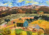 Benjamín Palencia, Landscape, Painting
