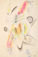 Rudolf Bauer, Untitled, Abstract Painting