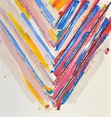 Kenneth Noland, Untitled, Print