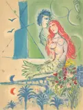 Untitled by Marc Chagall, Lithograph, sold May 2021