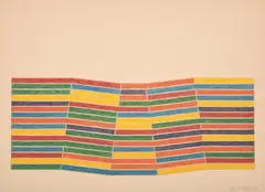 Untitled by Frank Stella, Lithograph, sold May 2021