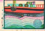 Friedensreich Hundertwasser, Embossed