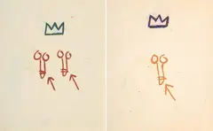 Jean-Michel Basquiat, LOA, Drawings