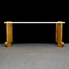 Neoclassical Style, Untitled, Bronze Console Table