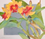 Gary Bukovnik, Floral, Watercolor Painting
