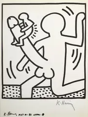 Keith Haring, Untitled, Lithograph
