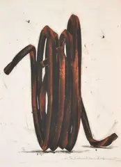 Bernar Venet, Untitled, Silkscreen