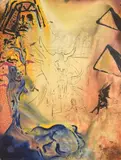 Untitled by Salvador Dalí, Lithograph, sold Feb 2021