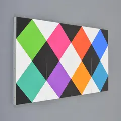 Combillation 4-Panel Geometric by Max Bill, Silkscreen, sold Feb 2021