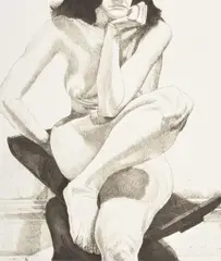 Phillip Pearlstein, Untitled, Etching