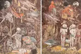 Ann McCoy, Untitled, Lithograph Diptych