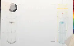Shusaku Arakawa, Untitled, Painting
